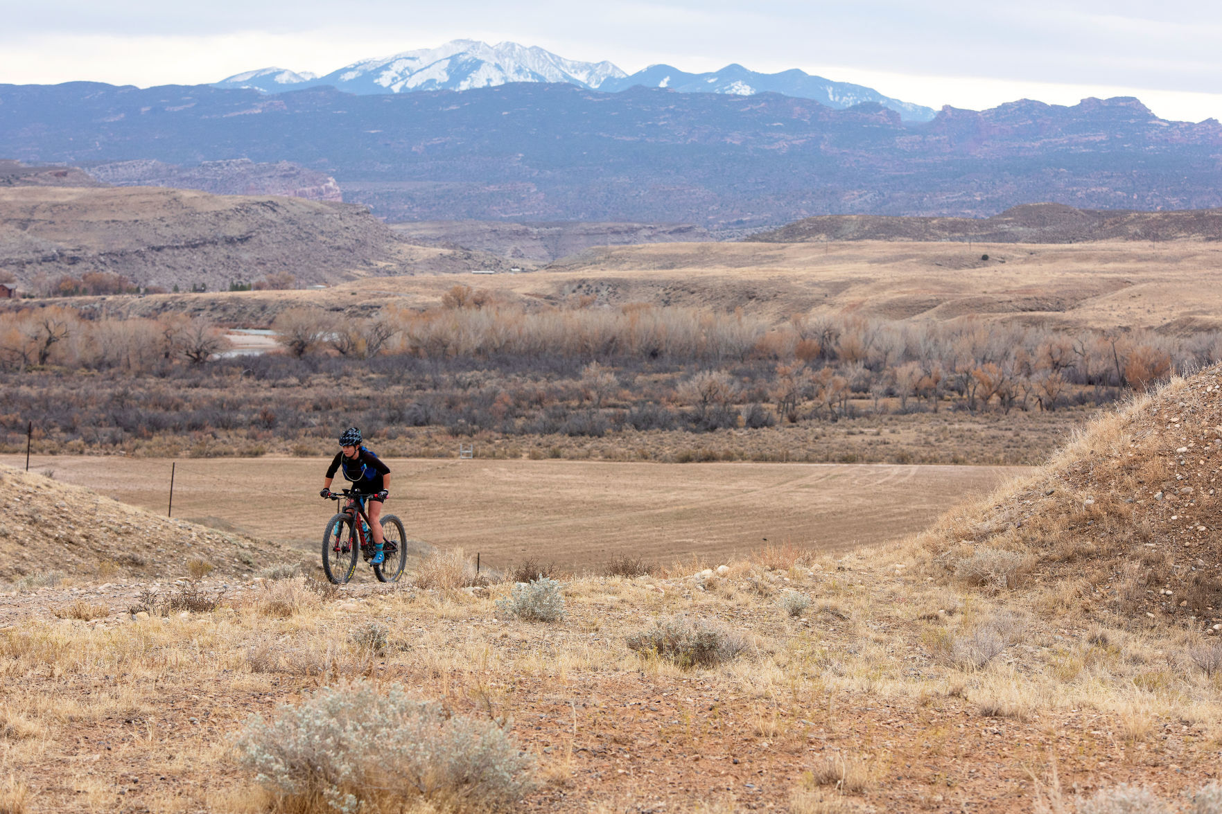 Kait Boyle on the Kokopelli Trail